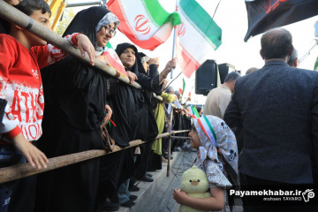 راهپیمایی بزرگ جان فدایان ایرانِ امام رضایی در شیراز