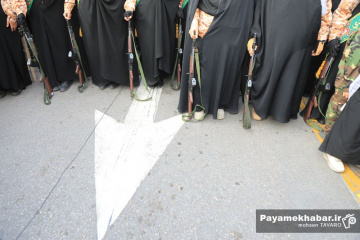 راهپیمایی بزرگ جان فدایان ایرانِ امام رضایی در شیراز