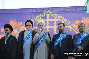 راهپیمایی بزرگ جان فدایان ایرانِ امام رضایی در شیراز