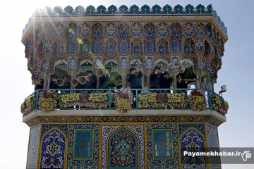 نقاره نوازی روز ولادت امام رضا (ع)