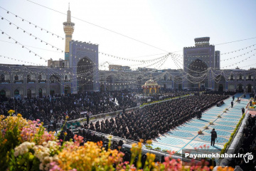نقاره نوازی روز ولادت امام رضا (ع)