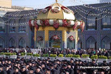 نقاره نوازی روز ولادت امام رضا (ع)