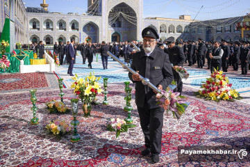 نقاره نوازی روز ولادت امام رضا (ع)