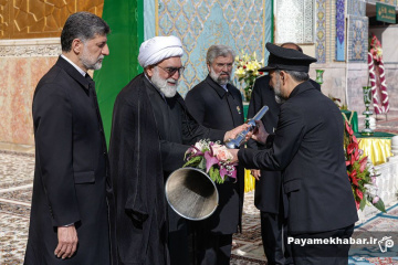 نقاره نوازی روز ولادت امام رضا (ع)