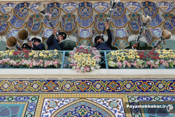 نقاره نوازی روز ولادت امام رضا (ع)