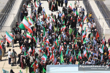 تجمع مردمی در مجموعه تخت جمشید