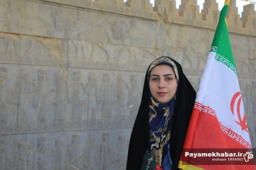 تجمع مردمی در مجموعه تخت جمشید