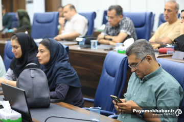نشست خبری شهردار و رئیس شورای اسلامی شهر شیراز
