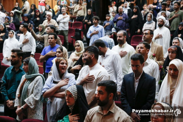 ازدواج دسته جمعی ۱۰۰ زوج جوان در شیراز