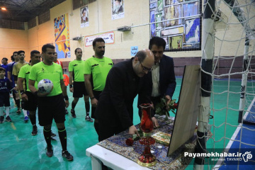 فینال مسابقات فوتسال جام محلات شیراز