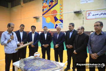 فینال مسابقات فوتسال جام محلات شیراز