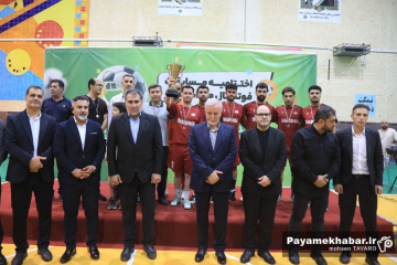 فینال مسابقات فوتسال جام محلات شیراز