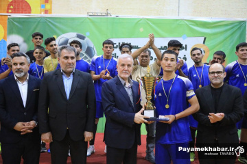 فینال مسابقات فوتسال جام محلات شیراز