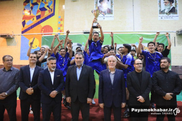 فینال مسابقات فوتسال جام محلات شیراز