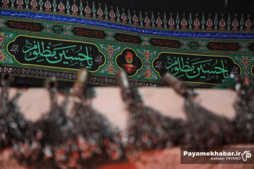 عزاداری حضرت رقیه (س) و امام حسن مجتبی (ع) در هیئت اباعبدالله الحسین (ع)