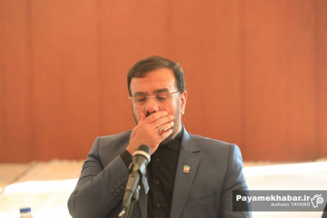 دیدار اصحاب رسانه با استاندار فارس - حسینعلی امیری