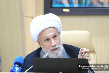 دیدار اصحاب رسانه با نماینده ولی فقیه در فارس - آیت الله لطف الله دژکام