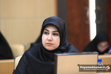 دیدار اصحاب رسانه با نماینده ولی فقیه در فارس - نازنین فاطمه سعادت جو