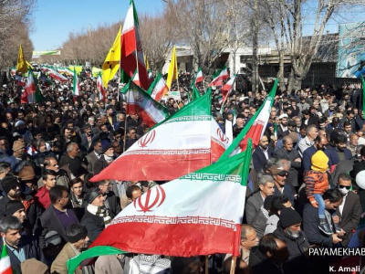 اعلام مسیر راهپیمایی ۲۲ بهمن در شیراز