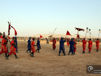 برگزاری تعزیه‌ صحرارود فسا تحت عنوان «وجدان بیدار»