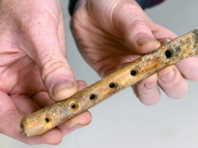 کشف فلوت باستانی از جنس استخوان