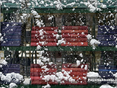 فیلم| بارش اولین برف پاییزی ۱۴۰۱ در حرم مطهر رضوی + فیلم برای استوری