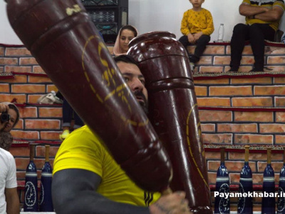 زورخانه پولاد نیازمند توجه؛ لیلا کشاورزی پهلوانی خود را اثبات کرد