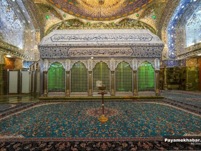 صوت| مدیحه سرایی «ها علی بشر کیف بشر» محمود کریمی